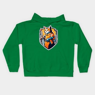 Kitty Sword Kids Hoodie